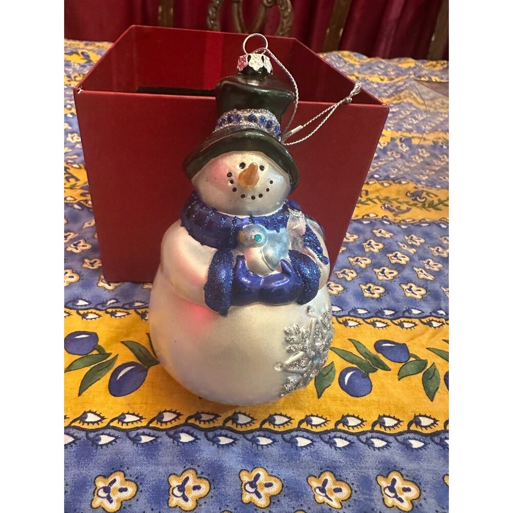 New Lord & Taylor Christmas Ornament Snowman